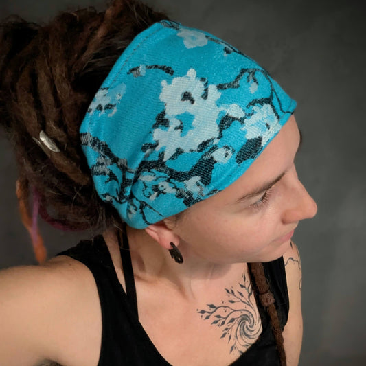 Almond Blossom Scarf Headband