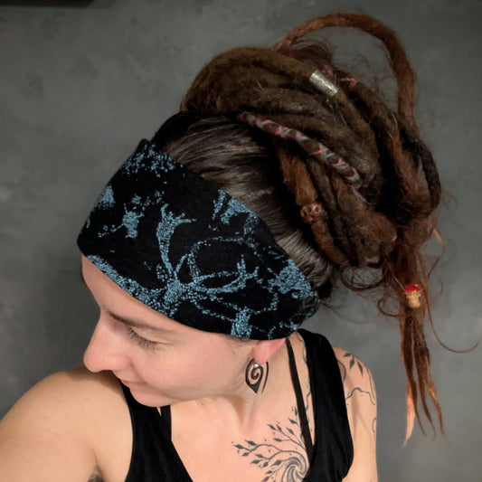 Scarf headband Forest animals