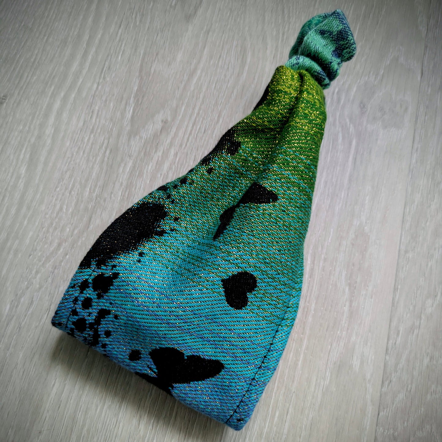 Scarf headband Butterflies (glitter)