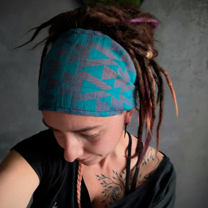 Delta scarf headband