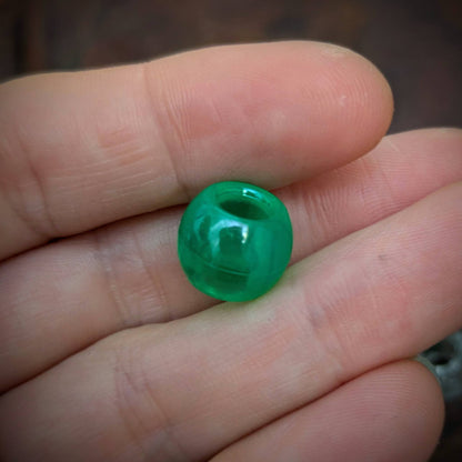 Glitter dreadlock beads