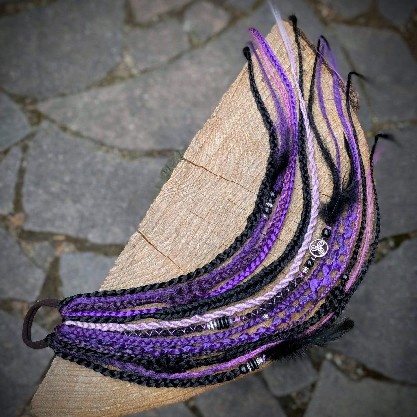 Dúath braid dreadlock elastic
