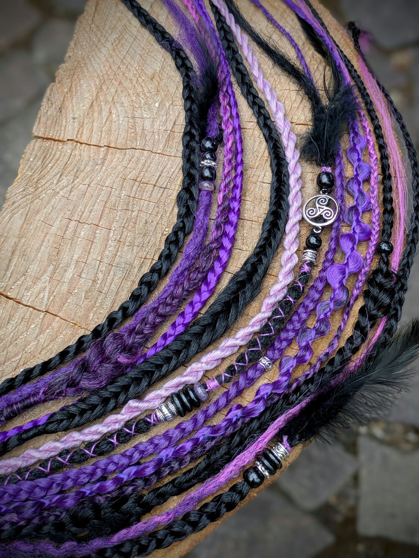 Dúath braid dreadlock elastic
