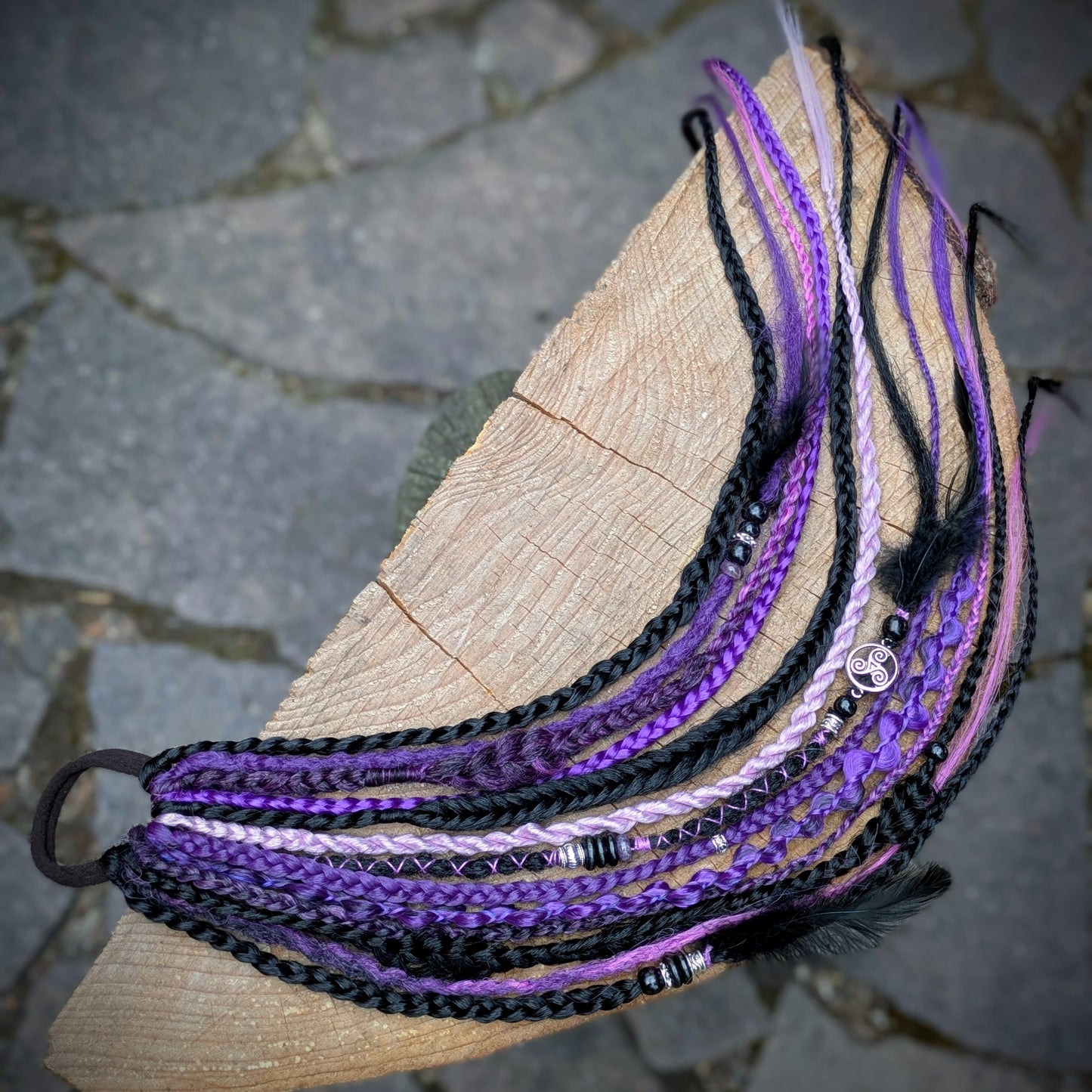 Dúath braid dreadlock elastic