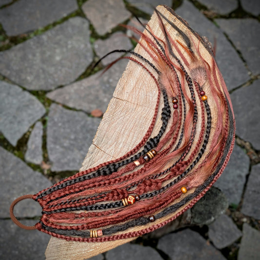 Braided dreadlock elastic Dírhael