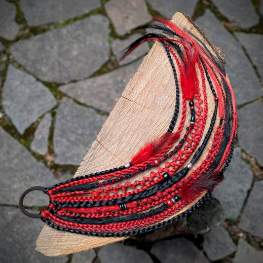 Caranthir braid dreadlock elastic