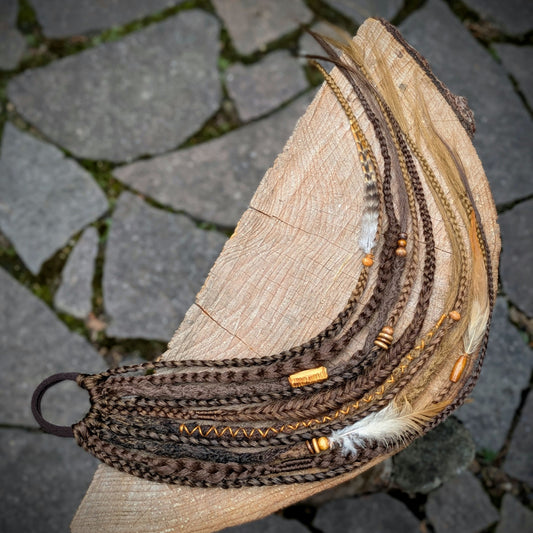 Braid dreadlock elastic band Finwain