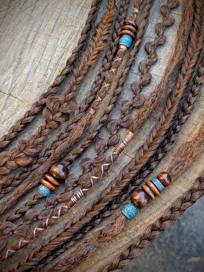 Allannia braid dreadlock elastic