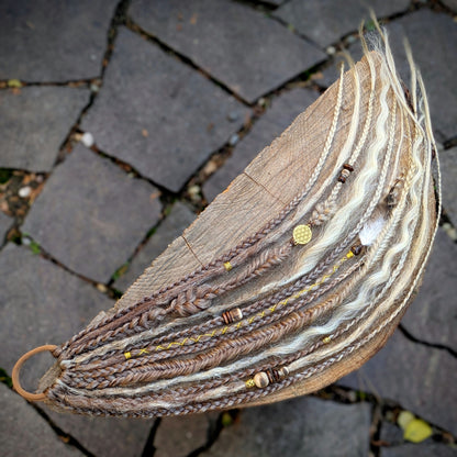 Allannia braid dreadlock elastic