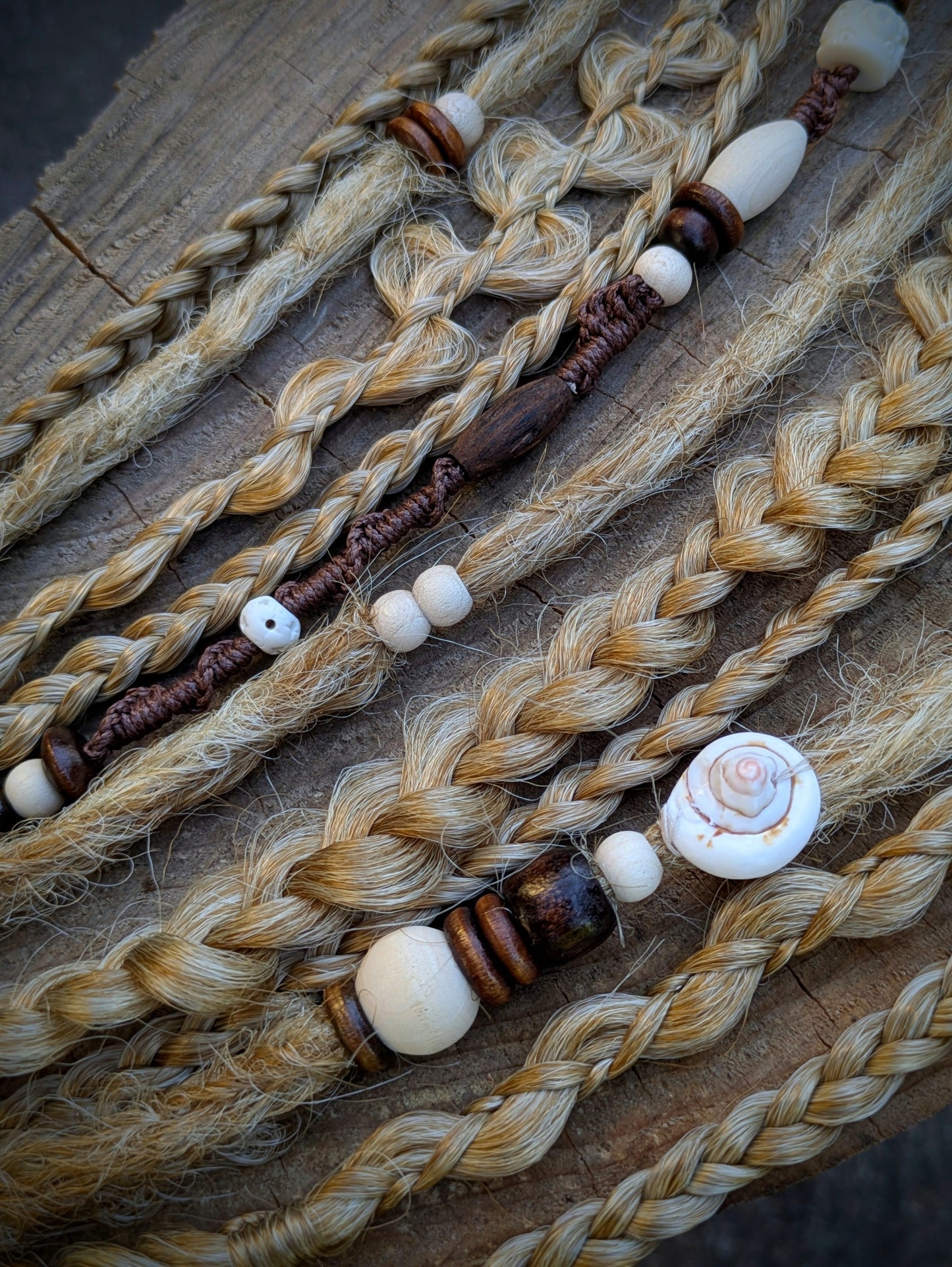 Allannia braid dreadlock elastic