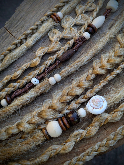 Allannia braid dreadlock elastic