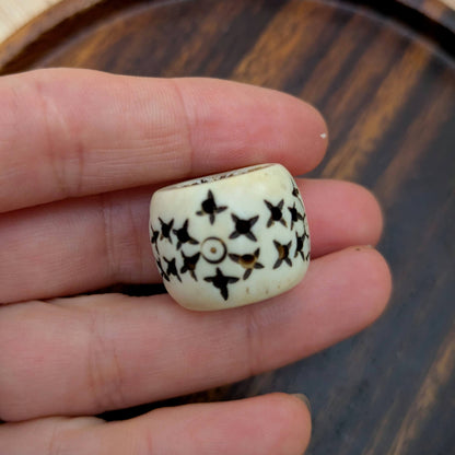 African bone beads