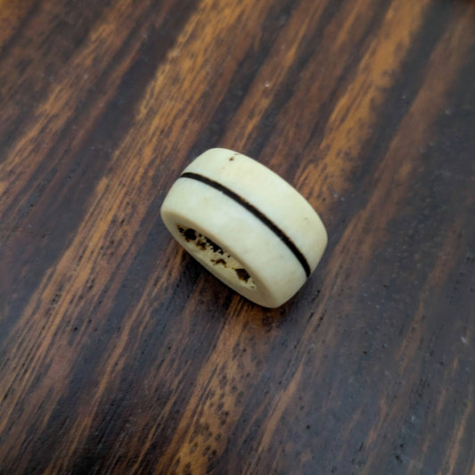 African bone beads