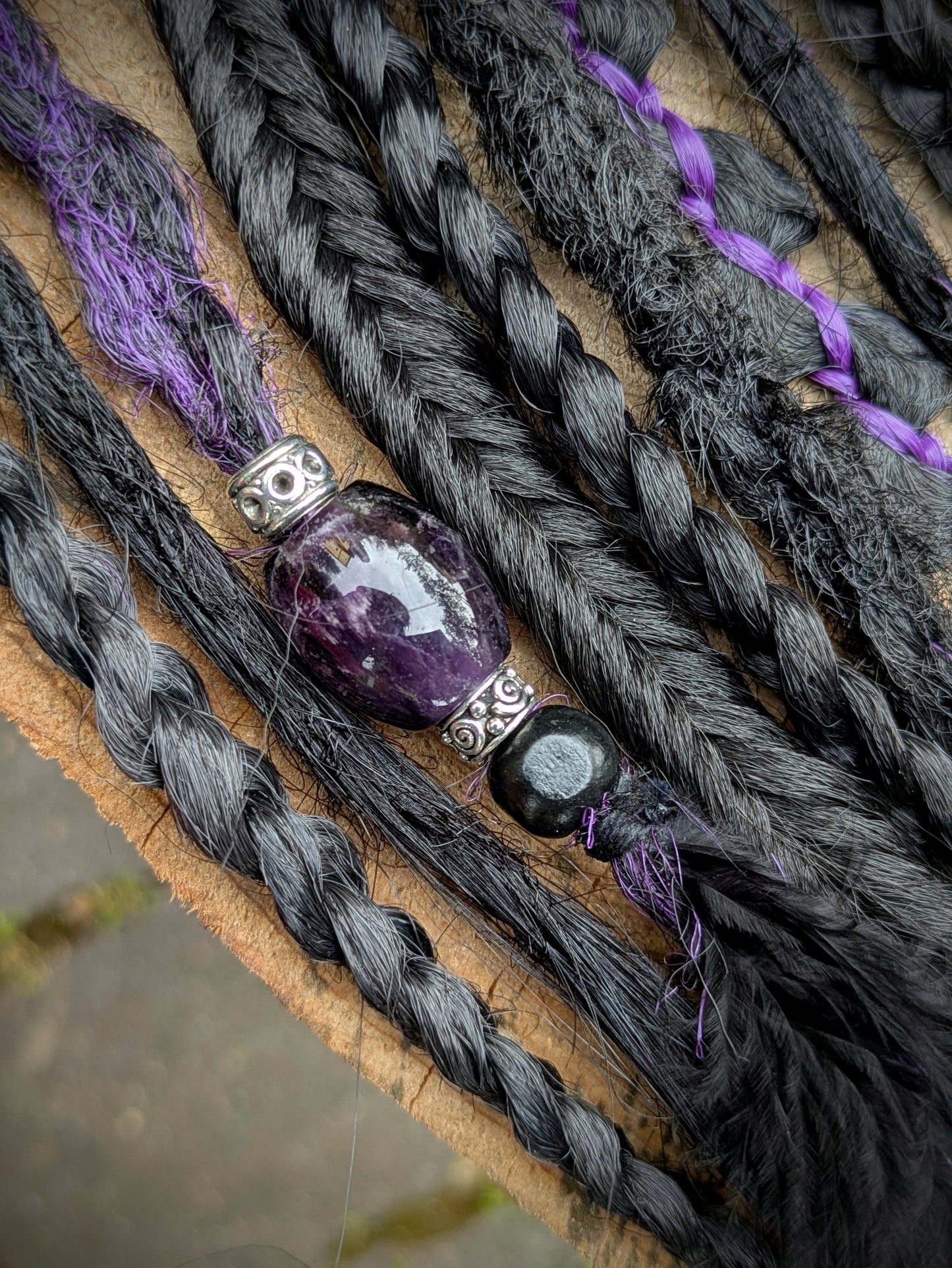 Allannia braid dreadlock elastic