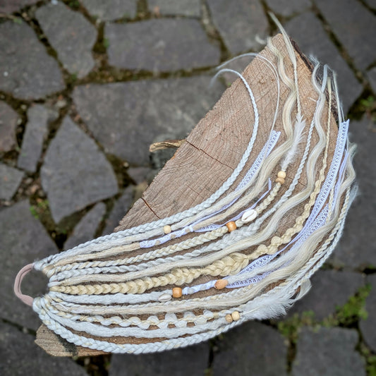 Allannia braid dreadlock elastic