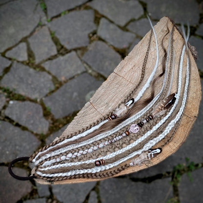 Allannia braid dreadlock elastic