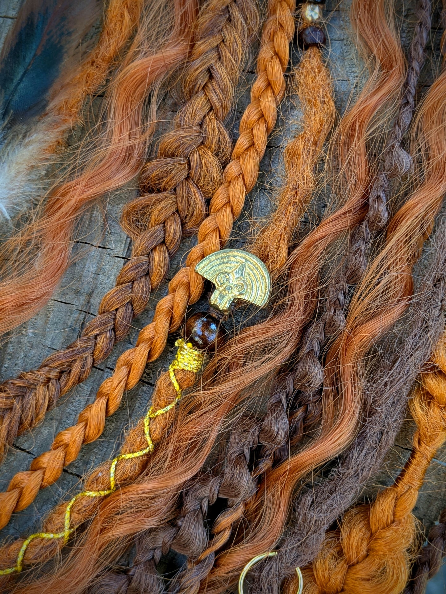 Allannia braid dreadlock elastic