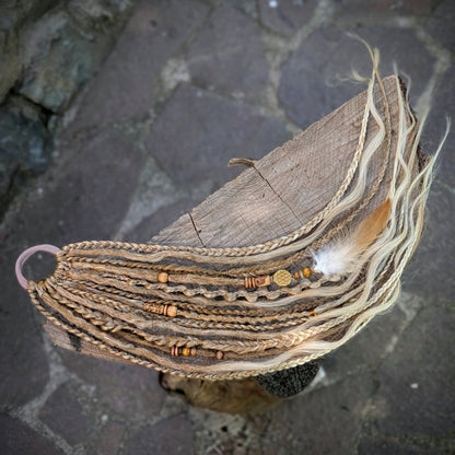 Allannia braid dreadlock elastic