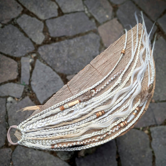 Allannia braid dreadlock elastic