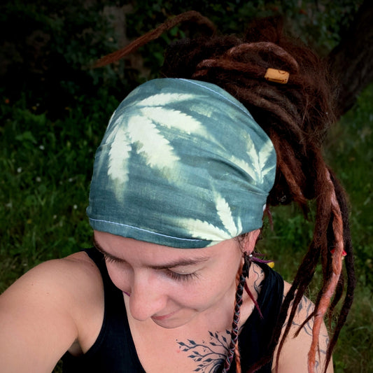 Hemp scarf headband