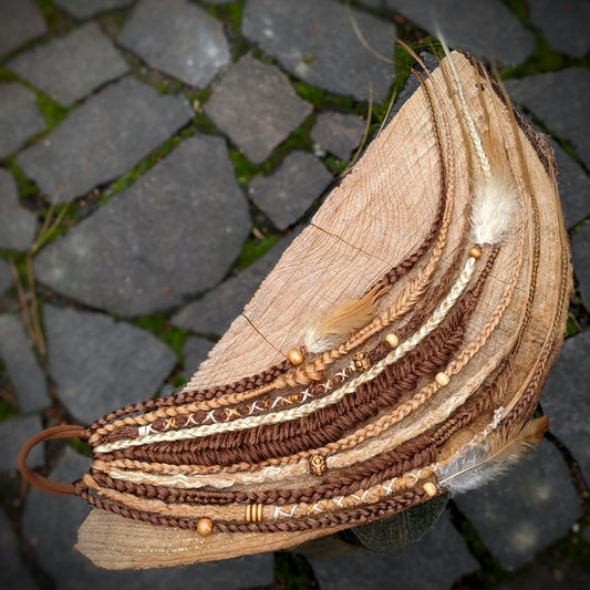 Braid dreadlock elastic band Beria