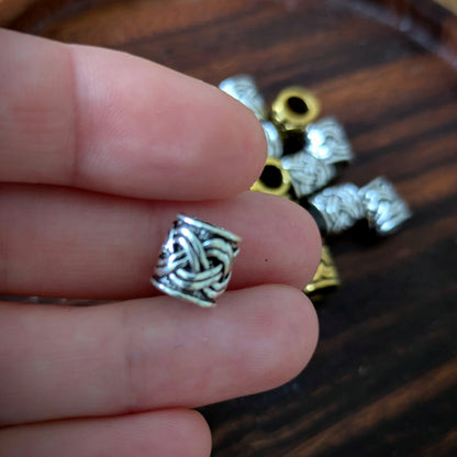 Korálky kovové celtic knot
