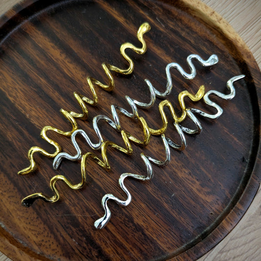 Metal beads long snakes