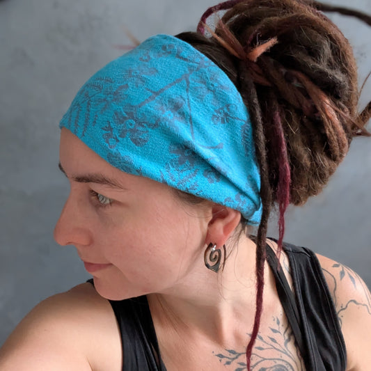 Scarf headband Flowers