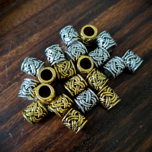 Korálky kovové celtic knot
